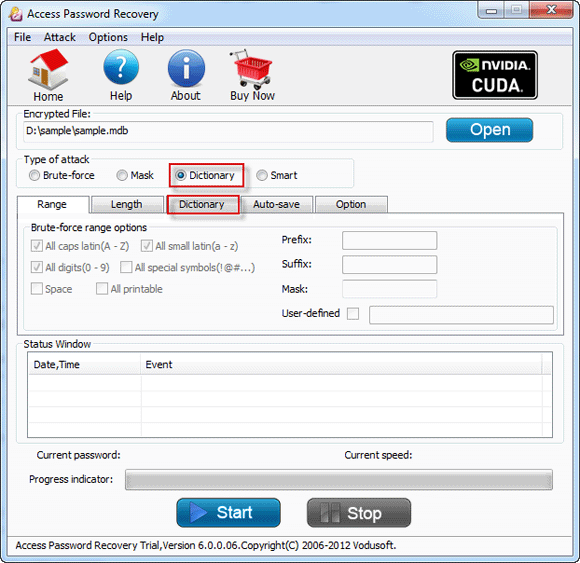 access database password recovery