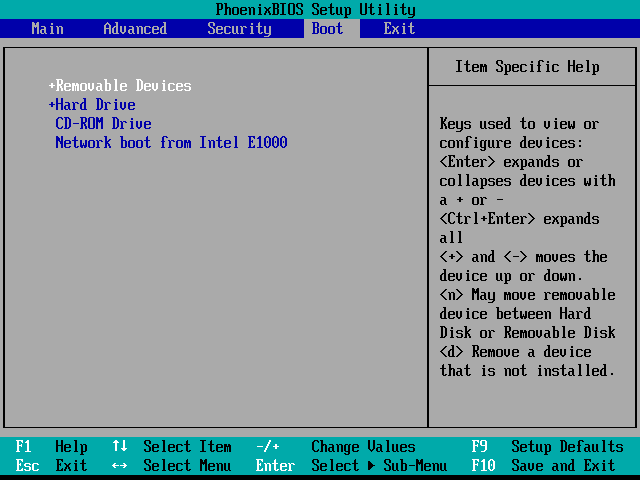 How to set computer to boot from USB