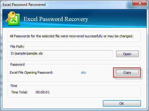 excel 2007 password recovery