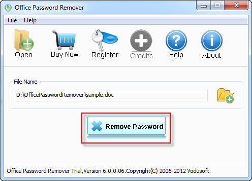 Remove ms Office 2003 Password