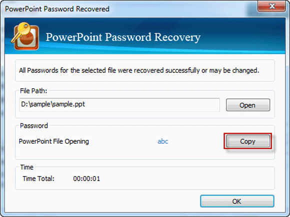 Forgot PowerPoint password