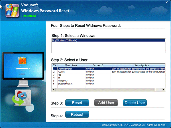 Windows Vista Home Premium Administrator Login