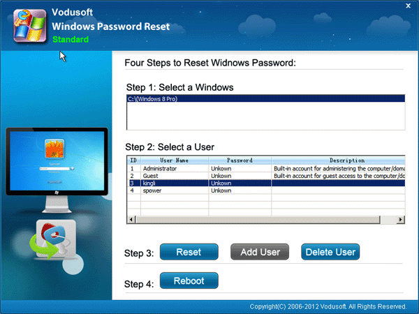 forgot windows 8 admin password