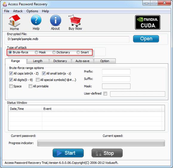 recover ms access password