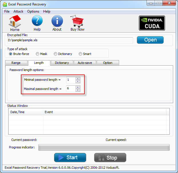 ms excel 2007 password recovery