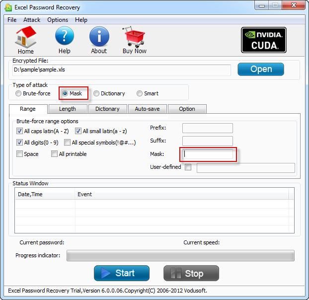 recover ms excel password