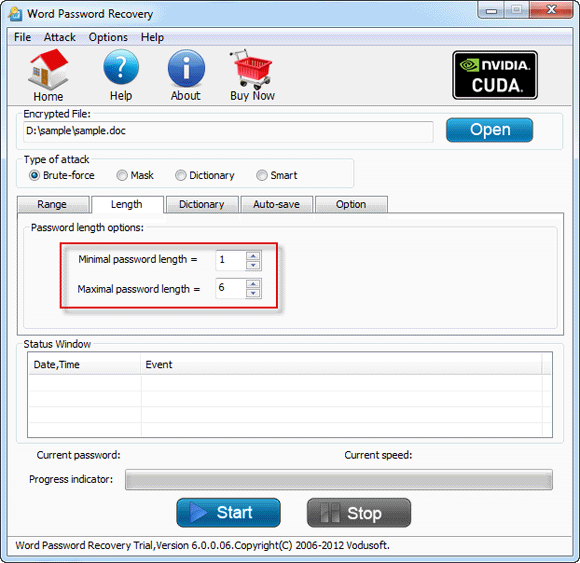 ms excel password recovery